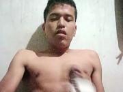 Jalada sin censura con el calzón de mi cuñada