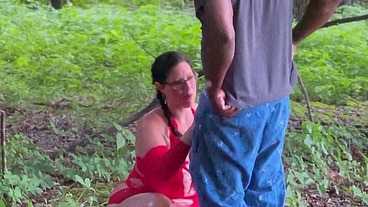 Pawg Mystic Ginger fucking Trotzilla outside
