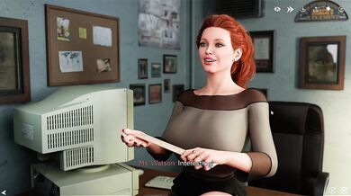 Sexy Teacher Gives Tough Scolding, Then Gets Bent Over Her Desk For 3D Hard Fuck