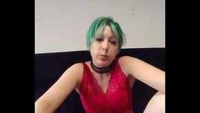 Eating burger, soda, burp &amp_ masturbate