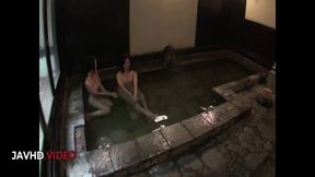 Asian Lesbian Threesome: Sexy Creampie Action Between Three Horny Babes