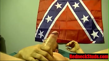 Filthy Straight worker stud jacks off for some cash- RedneckStuds.com