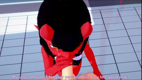 Meru the succubus Bikini POV sex