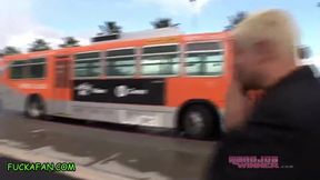 Porno Dan & Sara Jay team up to suck and fuck their own man