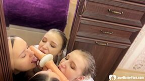 I Teach My Friend About Lesbian Pleasures