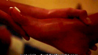 Footjob With My Servant 39