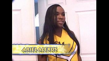 Ariel Alexus In A Cheerleading Foursome