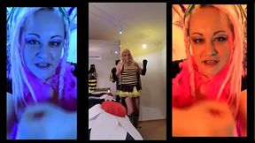 Jerk off to the Gay Bumble bee everyday and feel like a Homosexual By Goddess Lana