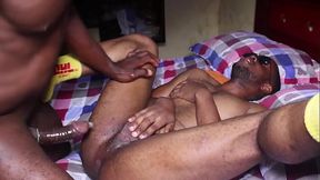 Marc the muscular footballer with a big cock gets his ass squirted by his teammate'_s sperm abundantly with sweat after training. the two sexy guys get their feet in the air