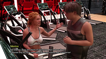 How to Lose Ones Virginity 4 - Monica Trying to Seduce Leo but he escaped as he can read her mind