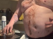 I ate the work birthday cake (full vid on onlyfans Wednesday)