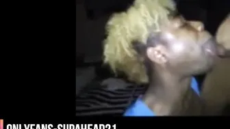 Black Thug with Massive Cock Barebacks and Cums on Crossdresser