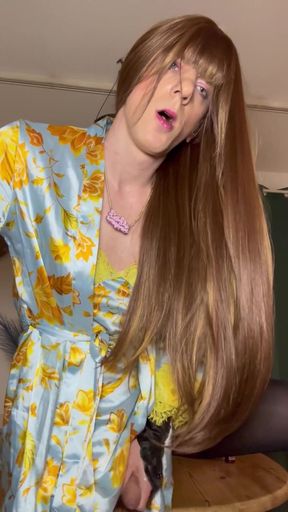 Jess Rides Dildo