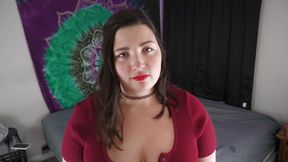 Annoyed BBW Striptease