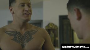 DisruptiveMovie.Com - Dalton Riley'S Raw Intense Play On Brandon Anderson'S Muscled Hole I