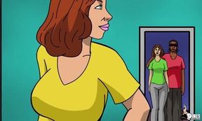 Unexpected Encounters: Curvy Milf's Wild Adventure with a Group of Friends