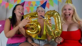 Threesome Celebration Party LIVE