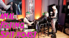 Anal **** Spit Roast ft Mistress Mina Sinner Anura Laas Maz Morbid