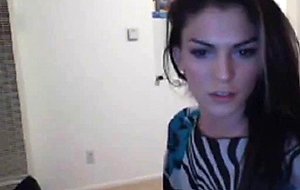 Pretty teen tranny webcam solo