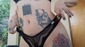 Fumando e me exibindo