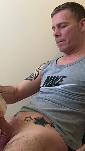 Edging My Cock in My Fleshlight, Pounding to a Cum Filled Dripping Mess