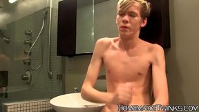 Tyler Thayer Enjoys Homemade Fun With His Massive Hard Dick
