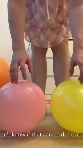 Feet & Balloons Crushing