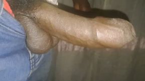 The World's Biggest Black Cock Hotly Masturbated