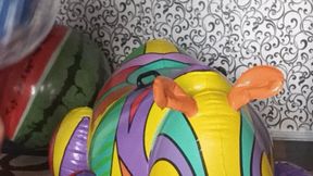 blow-giant-blue-balloon-on-rhino