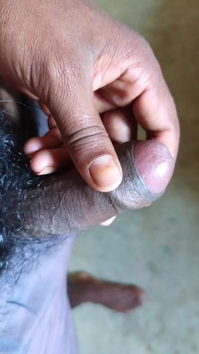 Desi men Hard black lund masterbating