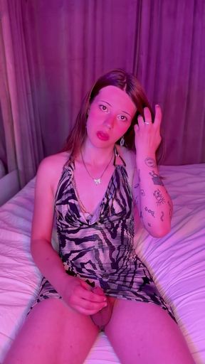 Pastelle Gets Horny While Showing off Her New Dress