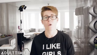 TRANSFIXED - Casey Kisses and Her Real Life Girlfriend Kylie Le Beau Fuck On Camera