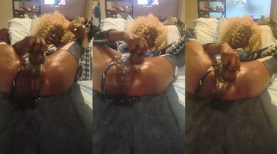 Last night inside Perswayzions squirting Krispy Kreme puss