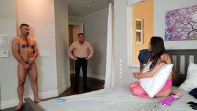 Teen Sofie Reyez Almost Gets Caught Fucking by Her Dad in This XXX Video