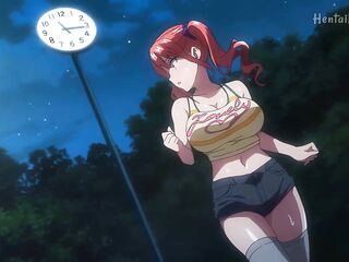 Sister Breeder Movie scene 02 the return of T-rex and Takeda.