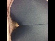 Ftm Black shorts ripped and fucked.