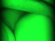 Tiny MILF takes 9 inch fatboy cocksleeve for first time Night Vision