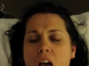 Cum compilation. Cum guzzling whore