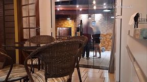 Married woman gets ready to welcome black guy into her home - Bruna Silva Hotwife