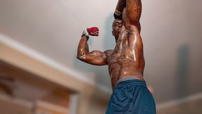 Big Black Hairy Dick Worship Hallelujah Johnson ( Jeremiah McPherson Natural Dominance Stroking BBC
