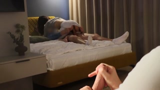 Hubby And Friend Came at the same time