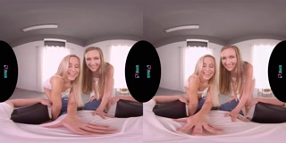 VRHUSH Naughty threesome with Lola Myluv and Stacy Cruz