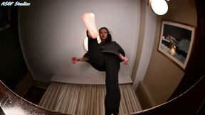 New Asian model angry POV and BB close up crush! - MP4