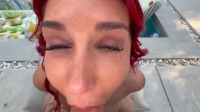 red head babe alexa taylor on my pov