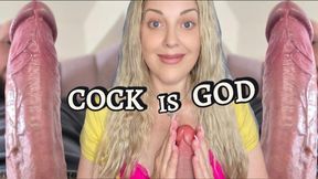 COCK IS GOD