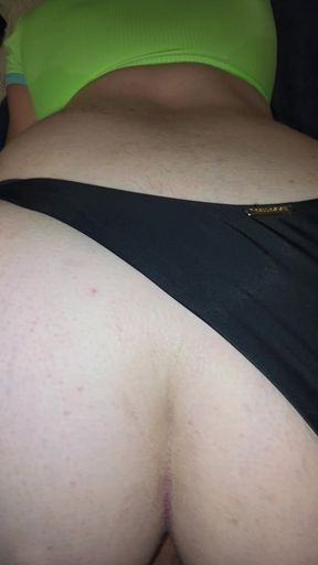 Sexy MILF Fucking in Swimsuit