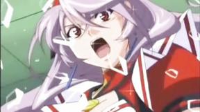 ”Weird anime ball busting teen smashes crotch”