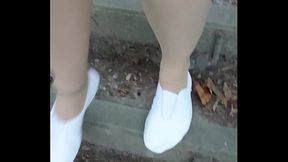 Fetisch Spaziergang auf dem Seilbahnberg