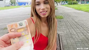 Baby Nicols - Public Pickup For A Cute Latina