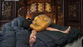 Humping North Face Gold Inferno 40 Down Bag. It Was Ive Ever Had!!! 20 Min